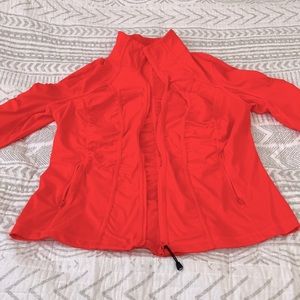 Zella Neon Full Zip Plus Size Athletic Sweatshirt